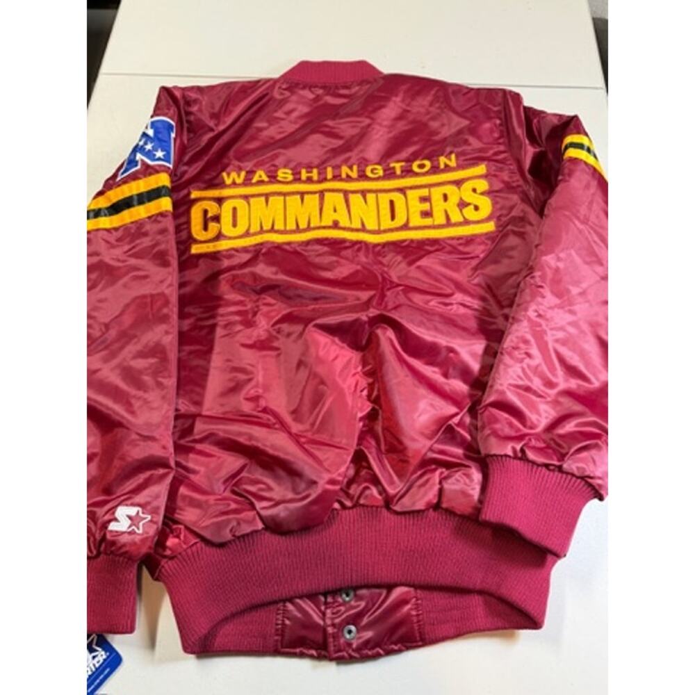 Washington Commanders Starter Button-Up Jacket - Picture 2 of 6